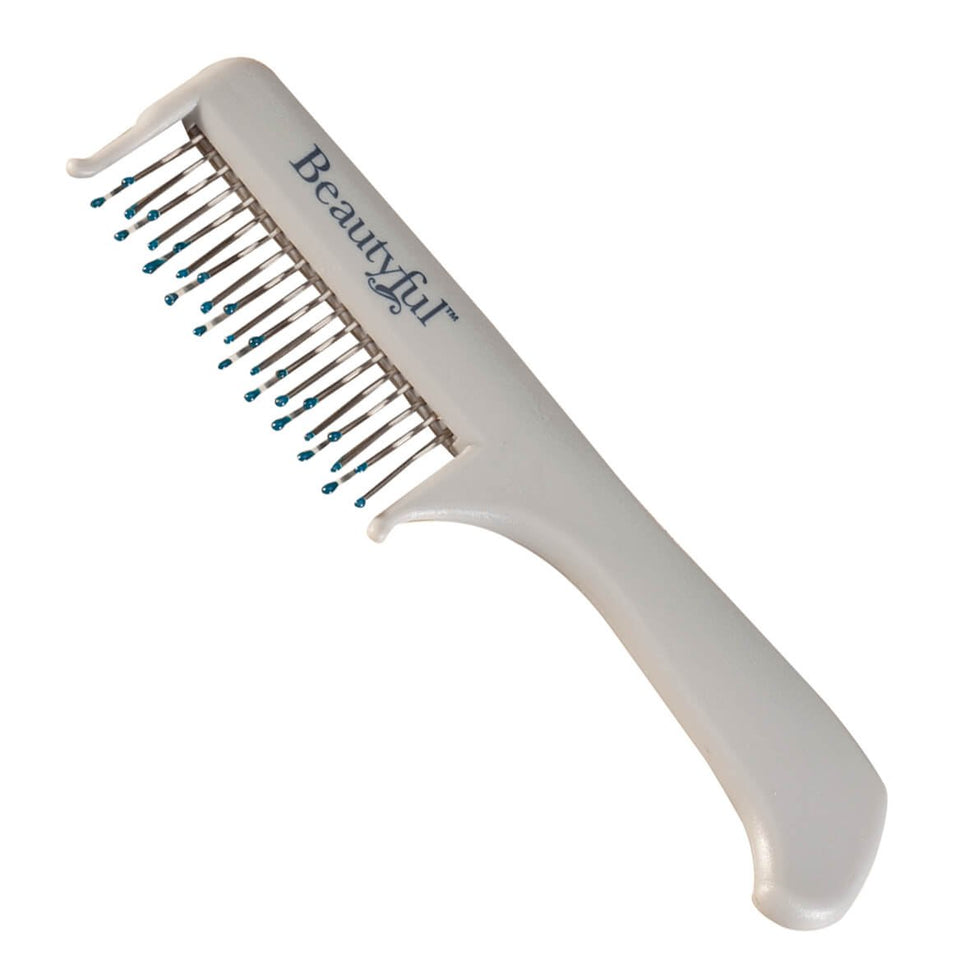 Fox Valley Traders Beautyful Teasing Comb with four-row stainless pins for quick lift.