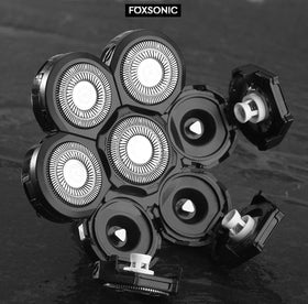 FOXSONIC 7D flex heads adapt to contours for closer results.