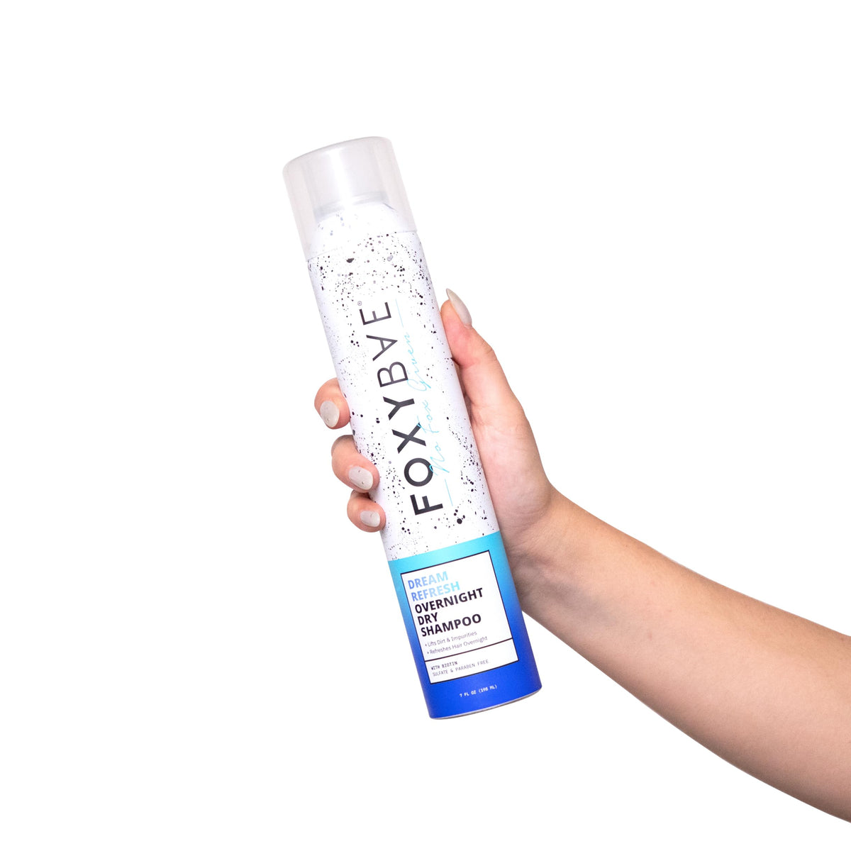 FoxyBae Dream Refresh biotin infusion supporting softer, fuller-feeling hair by morning.