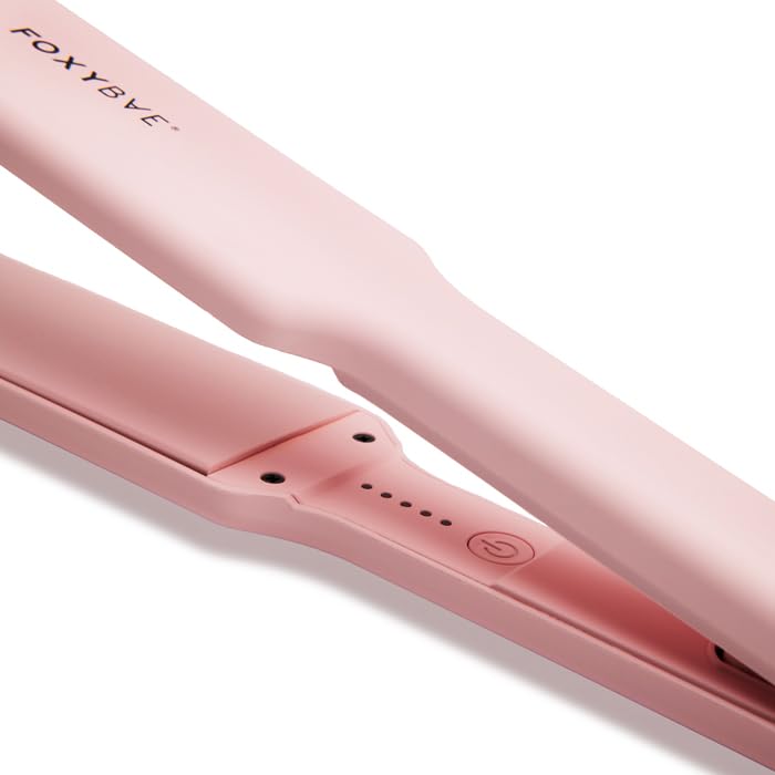 FoxyBae Sleek & Slay heat settings show precise temperature control.