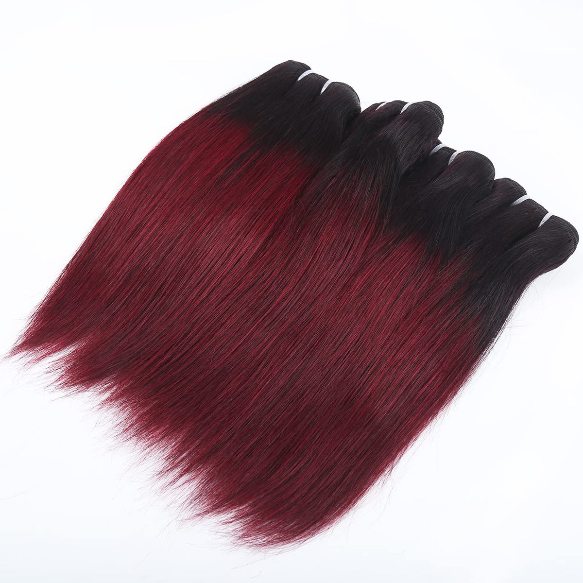FQ Brazilian straight ombre hair for sleek styling and long wear.