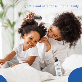 FRAGFRE Detangler-plus color-safe formula helps preserve vibrant color.
