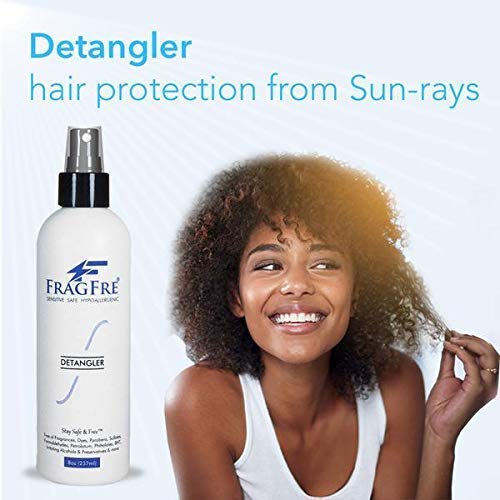FRAGFRE Gluten-free detangler offers a gluten-free option for sensitive users.