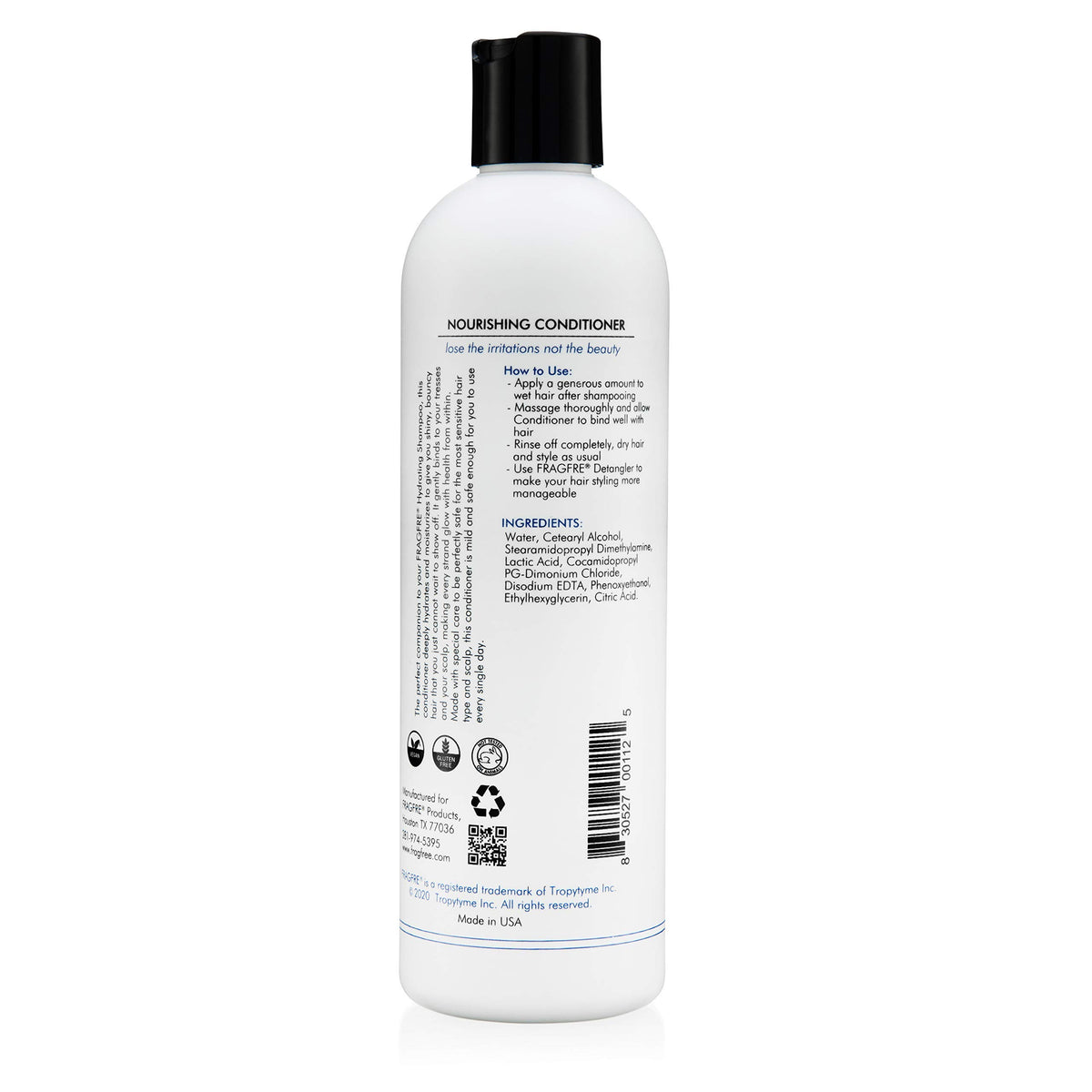 FRAGFRE vegan gluten-free packaging offers a gentle, skin-friendly option.