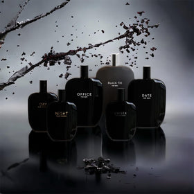 Fragrance One Date for Men at dinner setup, enhancing evening ambiance.