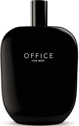 Fragrance One OFFICE for Men bottle pour shows a fresh, professional aroma for daily work.