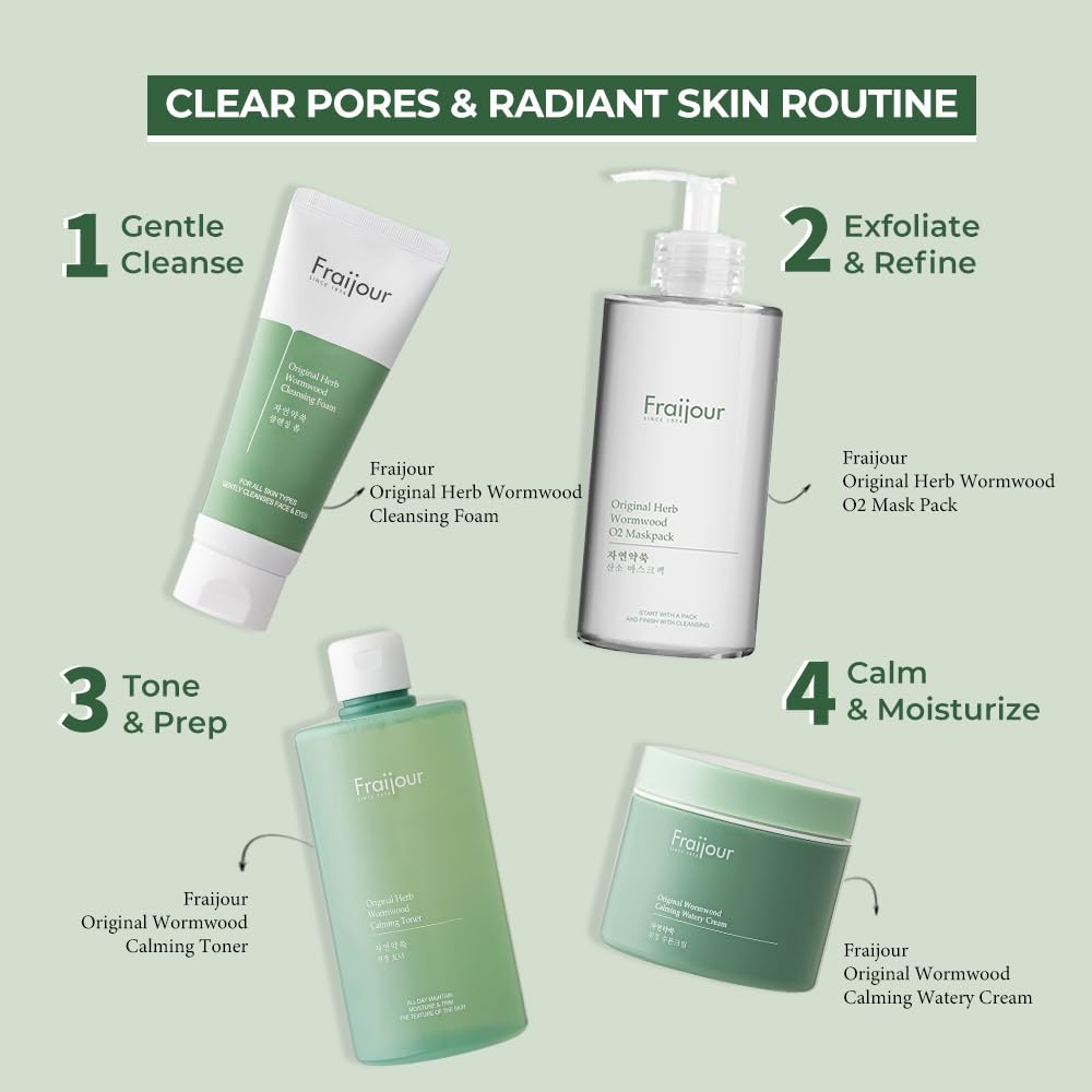 Fraijour packaging communicates spa-inspired care routine