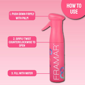 FRAMAR 250 ml refillable bottle for versatile household tasks.