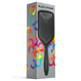 FRAMAR black paddle brush removing knots with minimal pulling