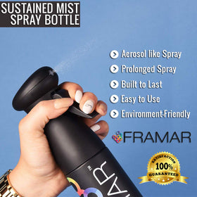 FRAMAR hair mister for plants and cleaning uses a fine, controlled spray