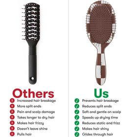 FRAMAR Kid-friendly brushing scene demonstrates painless detangling for children