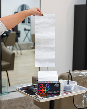Framar long hair friendly 6x16 foil provides extra wrapping room.