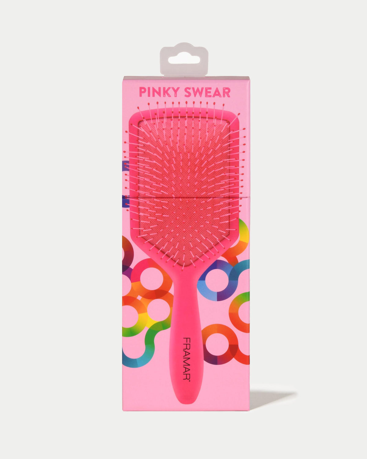 Framar paddle brush scalp massage with long bristles