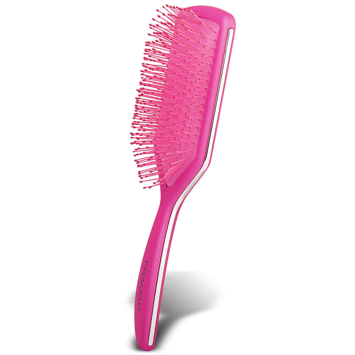 Framar paddle brush soft bristles glide smoothly through hair