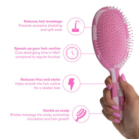 FRAMAR detangles wet hair quickly with less breakage
