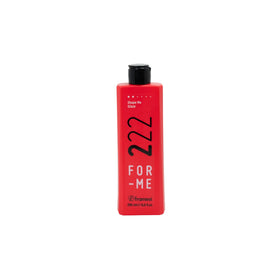 Framesi FOR-ME 222 Shape Me Glaze bottle offering natural, lightweight hold for versatile styling.