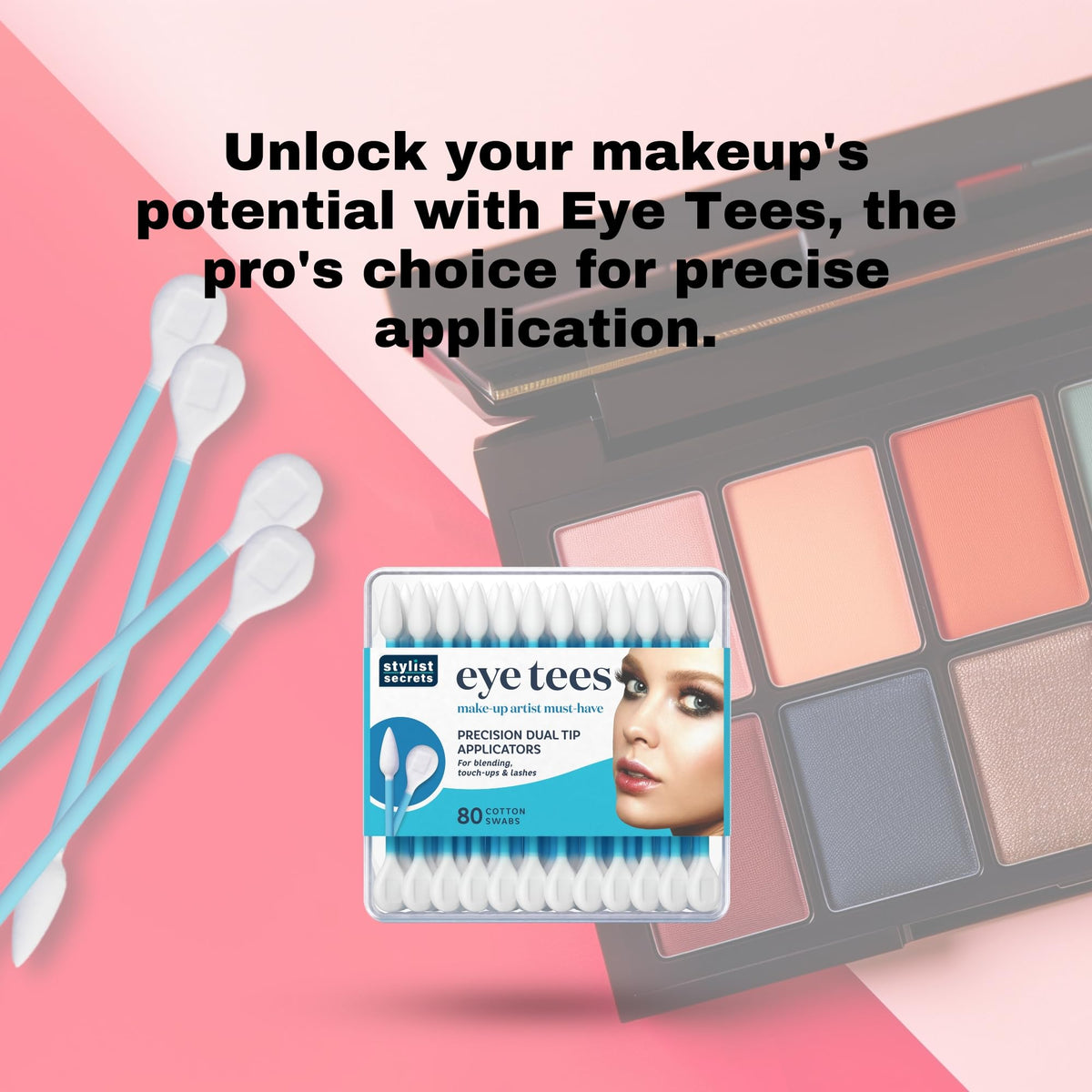 Fran Wilson Eye Tees compact travel-friendly format fits makeup bags.