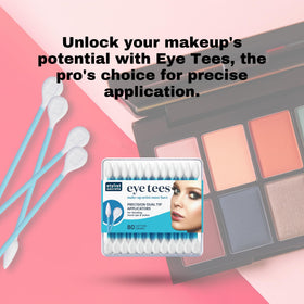 Fran Wilson Eye Tees compact travel-friendly format fits makeup bags.