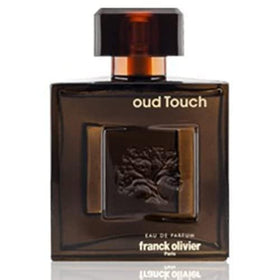 Franck Olivier Oud Touch lifestyle shot suggests evening wear versatility.