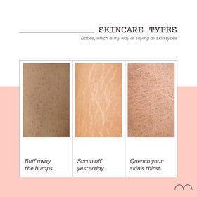In-shower routine with Frank Body scrub, hydrating moment
