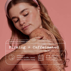 frank body packaging label highlighting vegan and cruelty-free status