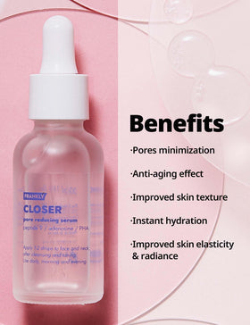 FRANKLY Hydration Power Duo closer serum bottle highlighted for hydration and anti aging support.