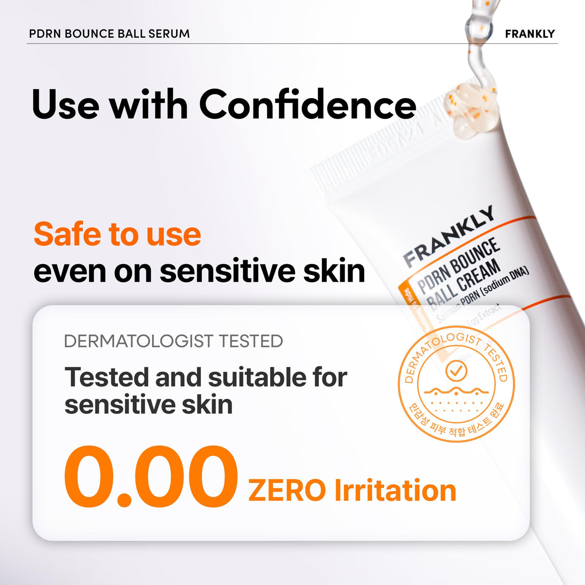 Barrier repair concept with minimal residue on skin surface