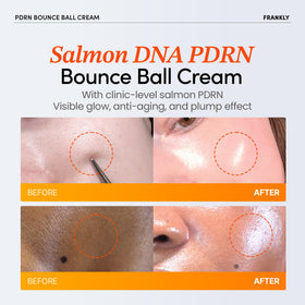 Close-up of gel texture showing fast-absorbing formula for calm, hydrated skin