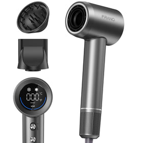 FRANO hair dryer fast-drying motor highlight for quick styling and time savings
