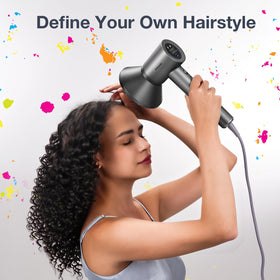 FRANO hair dryer operates quietly with low noise during drying