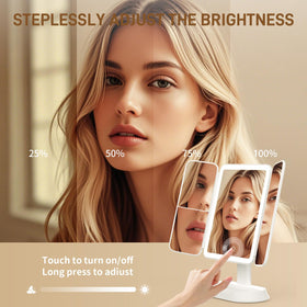 FRANO detachable 10X magnetic mirror for micro precision on tiny features.