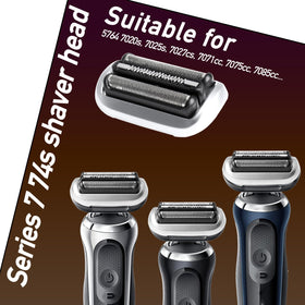 FRASAM 74S replacement head wet-dry use demonstrates versatile shaving