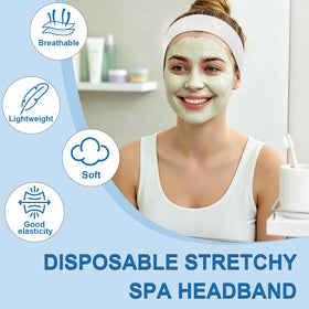 FRASTORDER stretchable headband for facial care offers comfortable wear.
