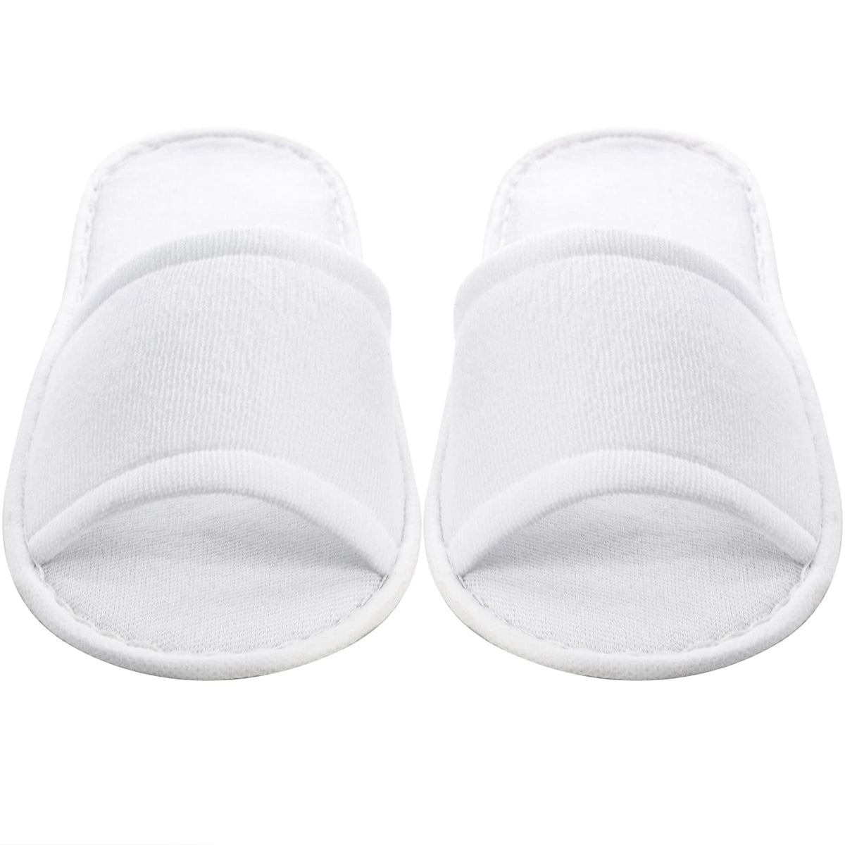 Frcctre bulk-pack hotel slippers designed for easy guest distribution.