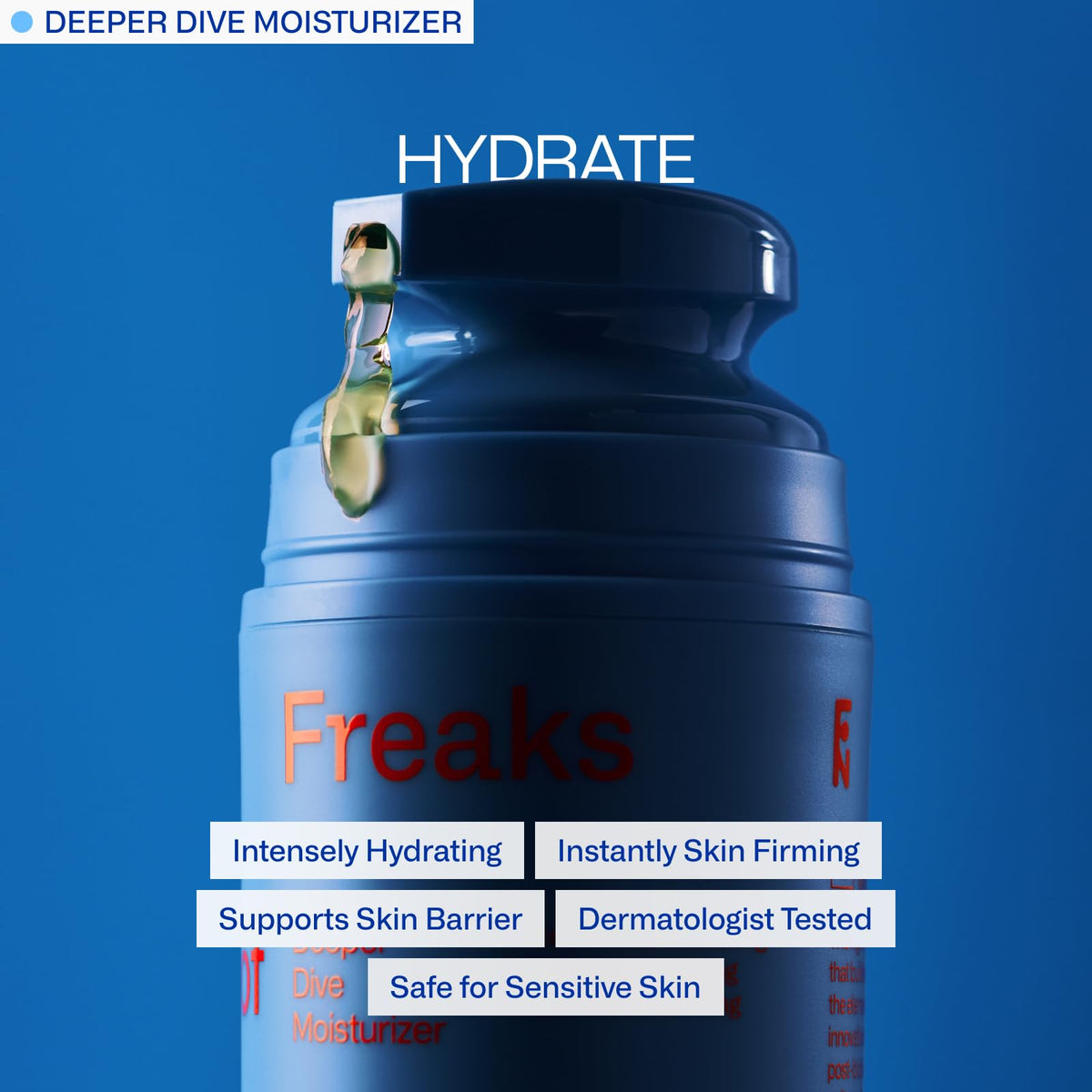 Freaks of Nature Peak Performance SPF50 tube for strong UV protection outdoors.
