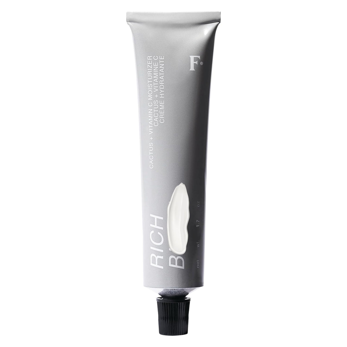 Freck Beauty RICH Babe moisturizer jar closeup showing rich texture for deep hydration.