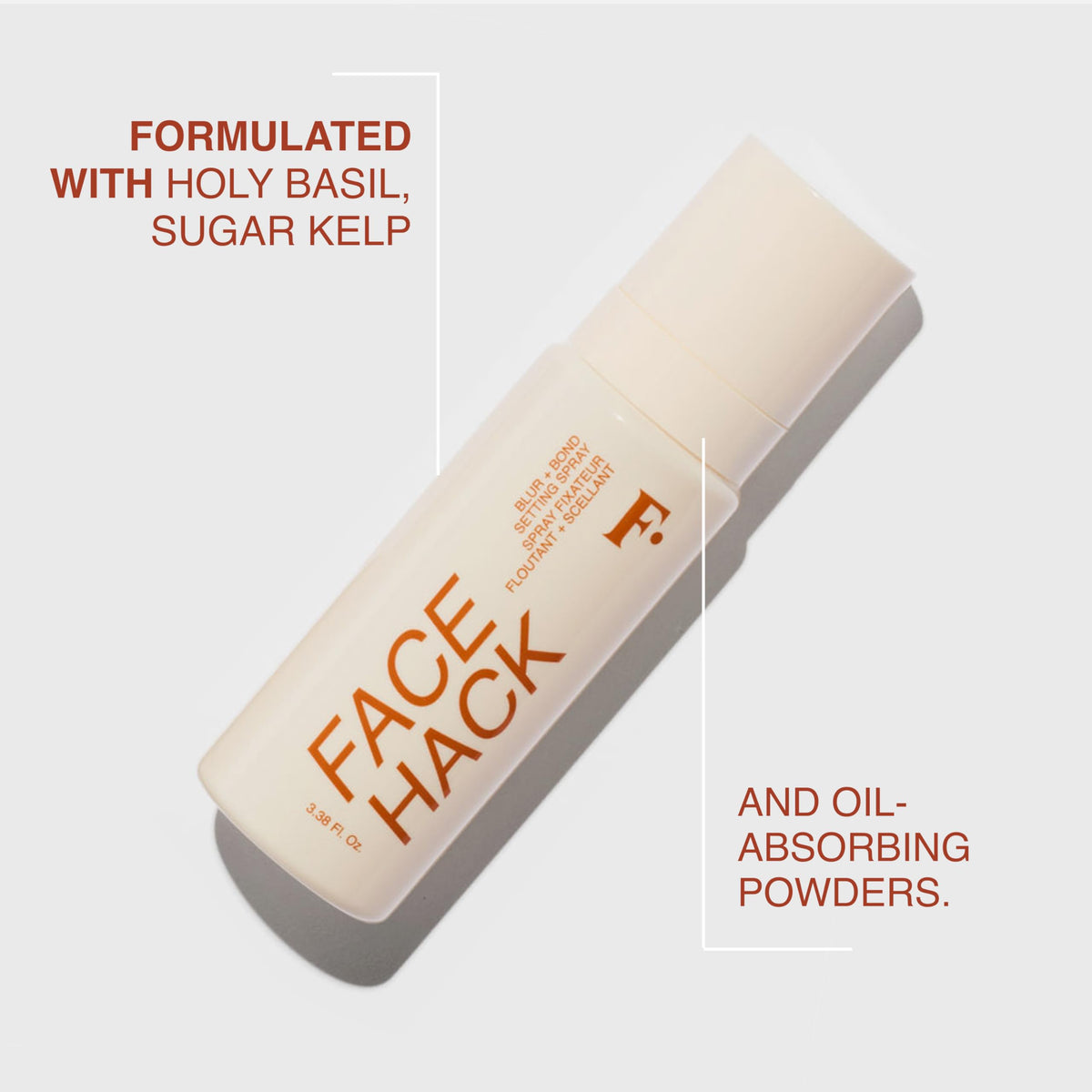 Freck FACE HACK blur texture shows skin-smoothing effect without heaviness.