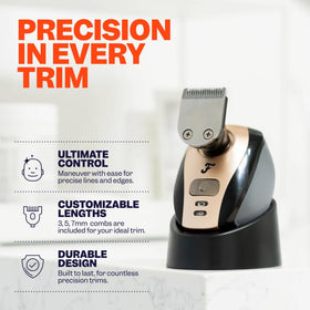 Freebird FlexSeries 5mm guard for medium-length styles with precision.