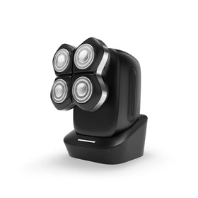 Freebird FlexSeries Pro side profile highlighting stable base for secure shaver placement.