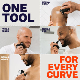 Freebird Waterproof cordless razor with charging indicator supports travel grooming