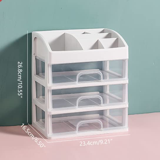 Freebirdly cosmetics storage keeps skincare and makeup organized on any surface.