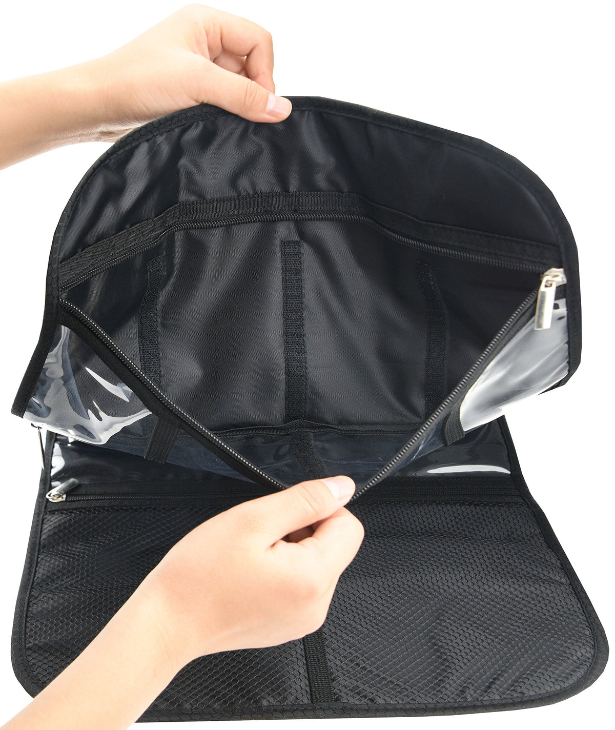 Freegrace heavy-duty metal hook lets you hang it for hands-free access