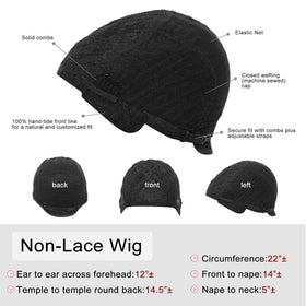 FreeKween short length wig for easy maintenance and styling
