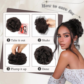 FREEMEIGE lightweight bun designed for all-day comfort