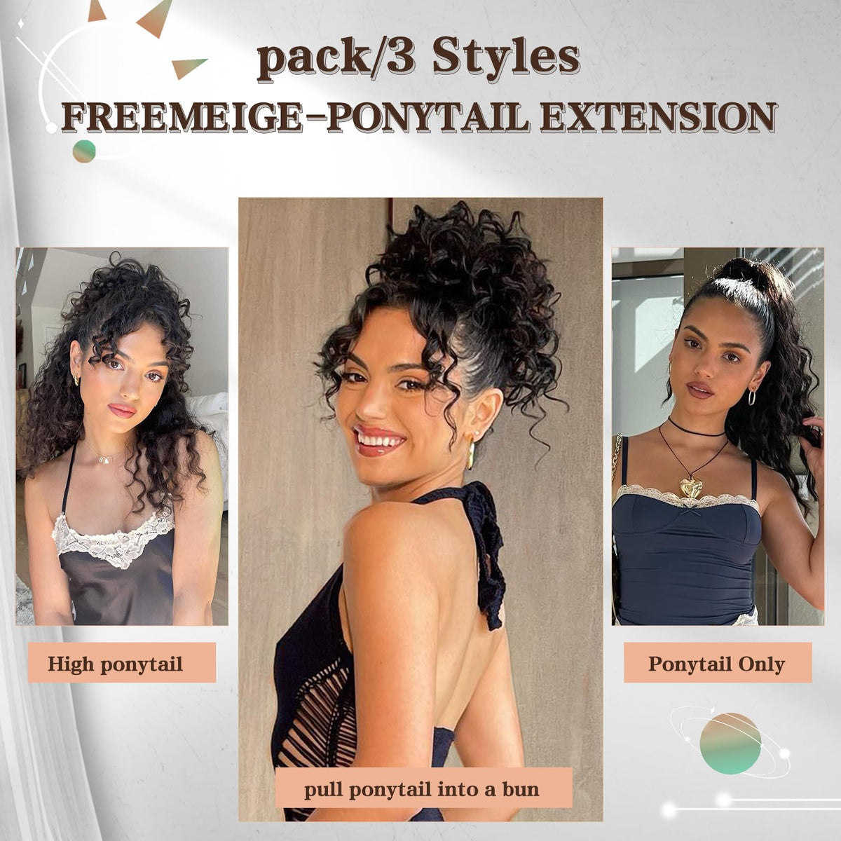 FREEMEIGE available color options to match diverse looks.