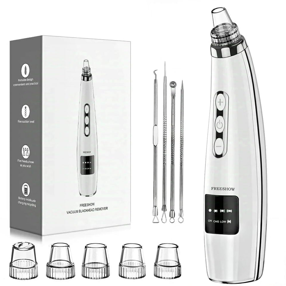 FREESHOW Blackhead Pore Vacuum front view, compact and easy to use.