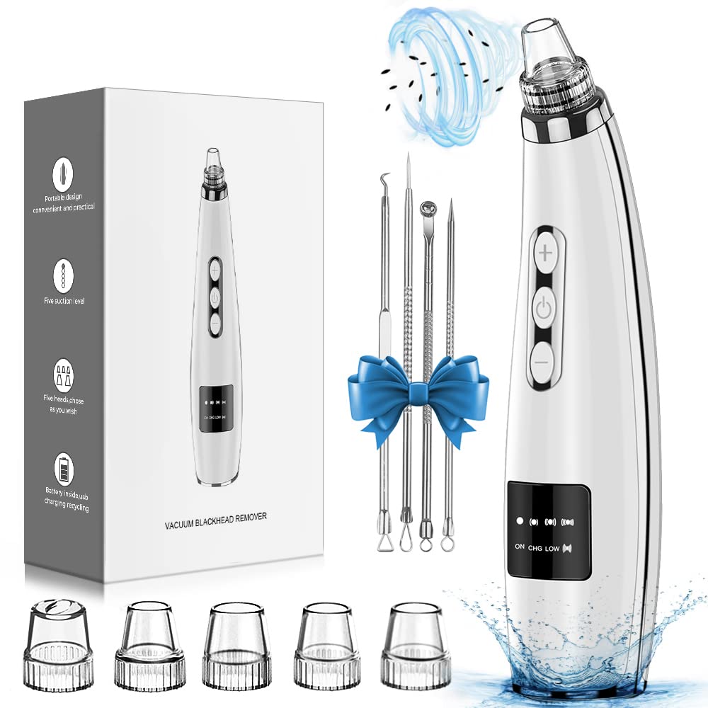 FREESHOW blackhead vacuum with adjustable suction levels for deep pore cleansing.