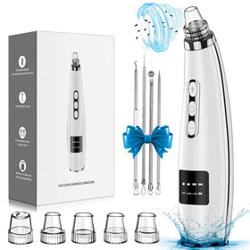 FREESHOW blackhead vacuum with adjustable suction levels for deep pore cleansing.
