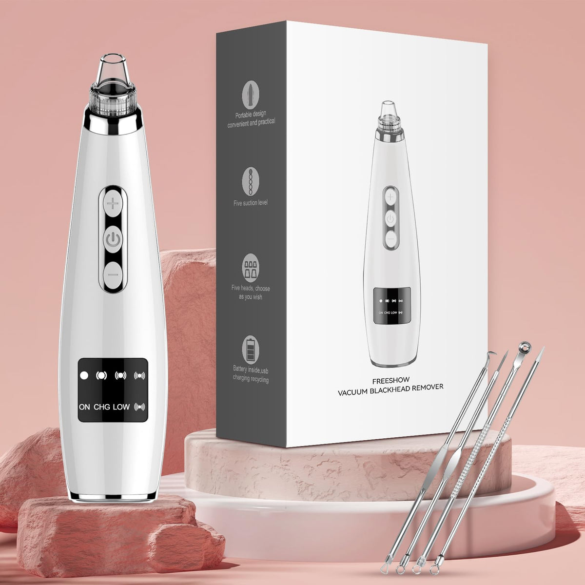 FREESHOW daily face cleansing kit for refreshed pores.