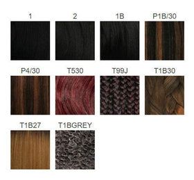 Versatile styling ideas with FreeTress Equal ponytail offering lasting curl